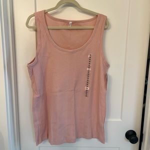 Jockey ribbed tank